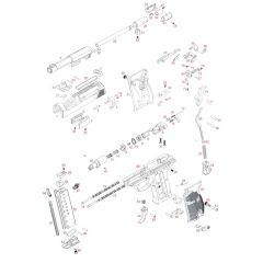 WE CP Series (P38) - WE Pistols (GBBP) - Parts